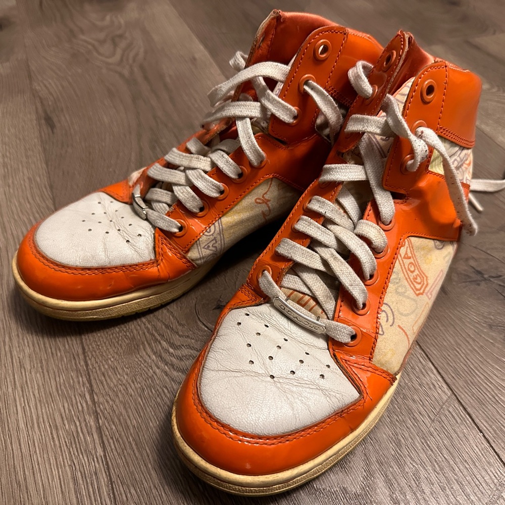 Coach sneakers. Looks like air Jordan style